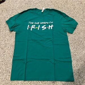 FRIENDS Themed St. Patrick’s Day Bella Canvas Vibrant Green Tee